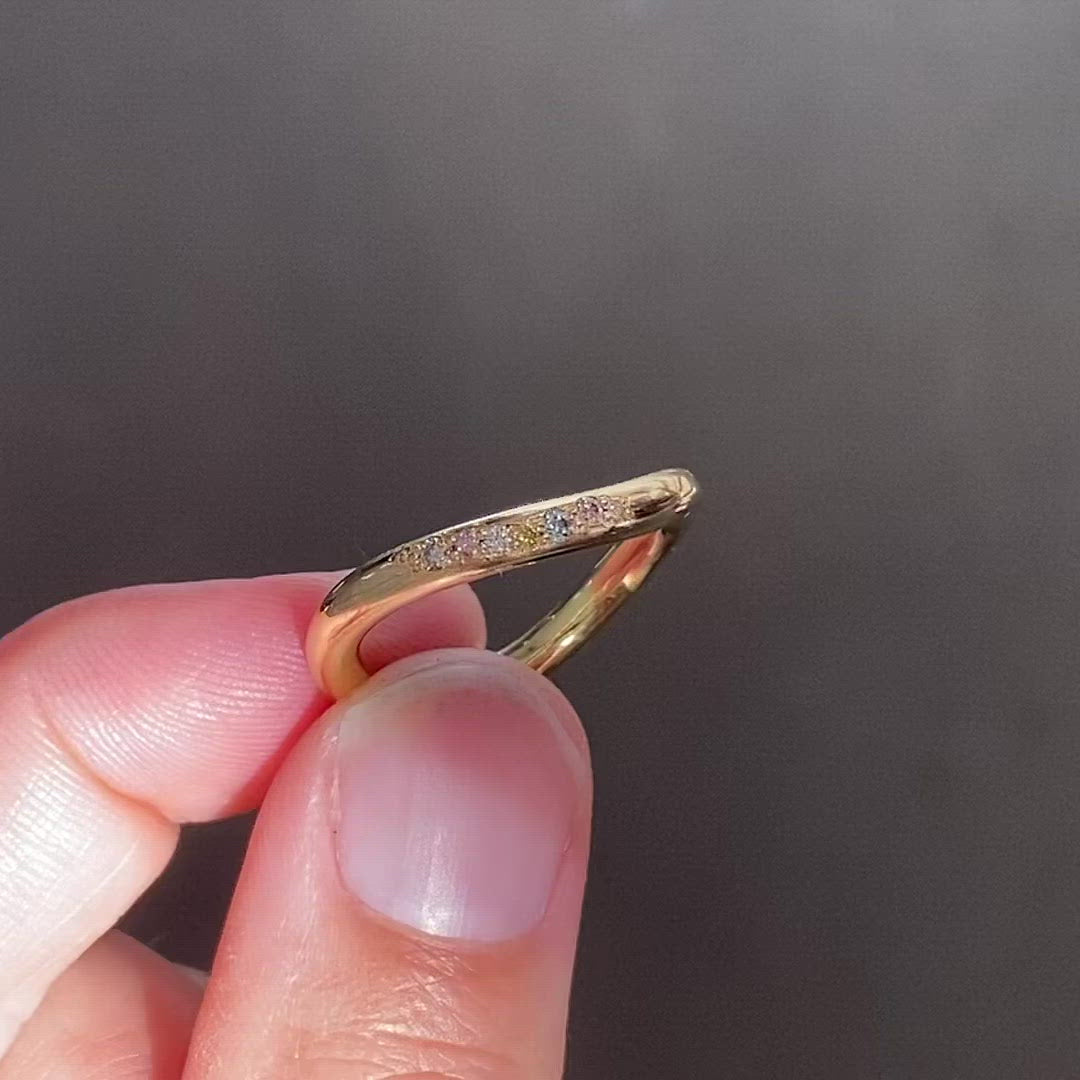 Vielsesringe med Tivoli Diamant Krymmel #11